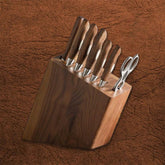 Black Wolf Series 8pcs Damascus Steel Knife Set